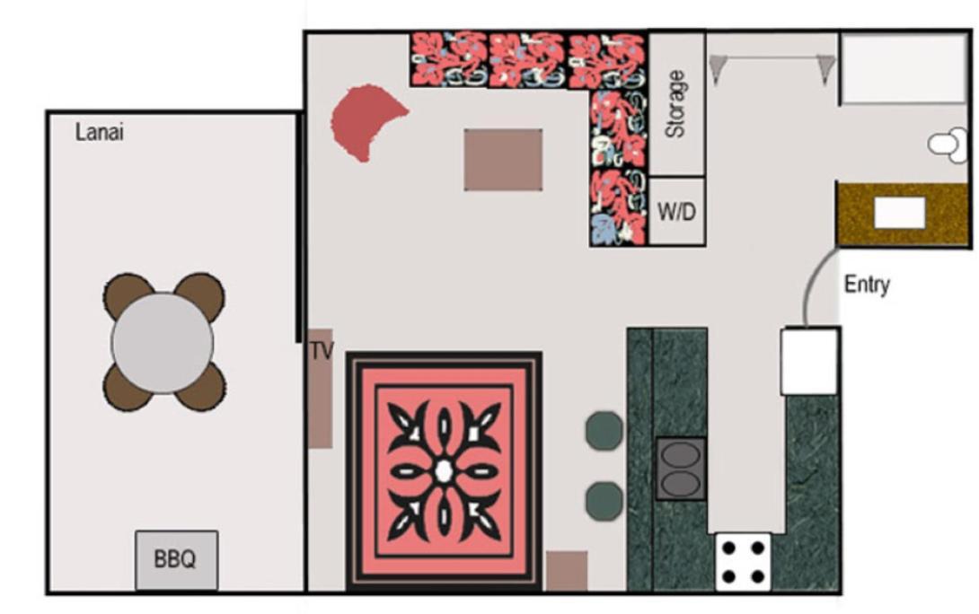 9B Ekahi Village-Studio Bath, Garden View - 1 Minute Stroll To Beach! Wailea  Εξωτερικό φωτογραφία