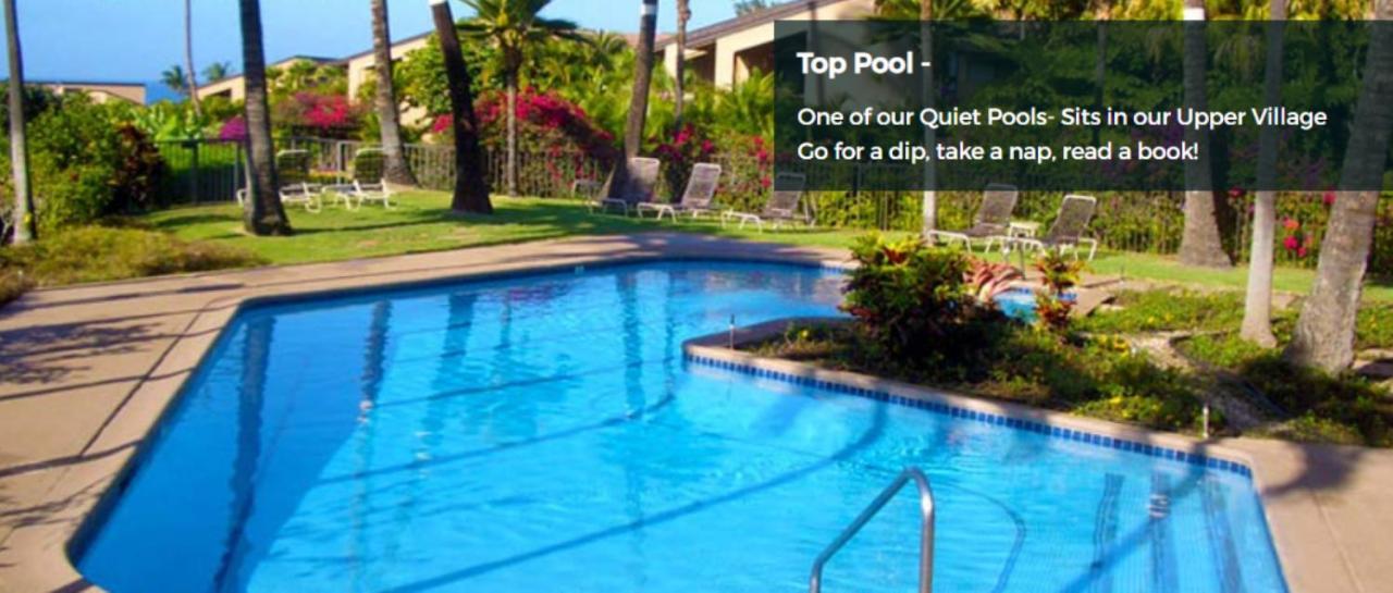 9B Ekahi Village-Studio Bath, Garden View - 1 Minute Stroll To Beach! Wailea  Εξωτερικό φωτογραφία