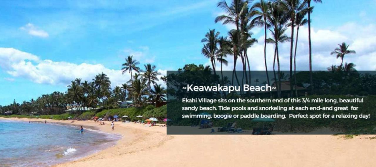 9B Ekahi Village-Studio Bath, Garden View - 1 Minute Stroll To Beach! Wailea  Εξωτερικό φωτογραφία